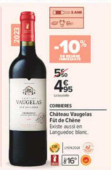 Château Vaugelas Fût de Chêne