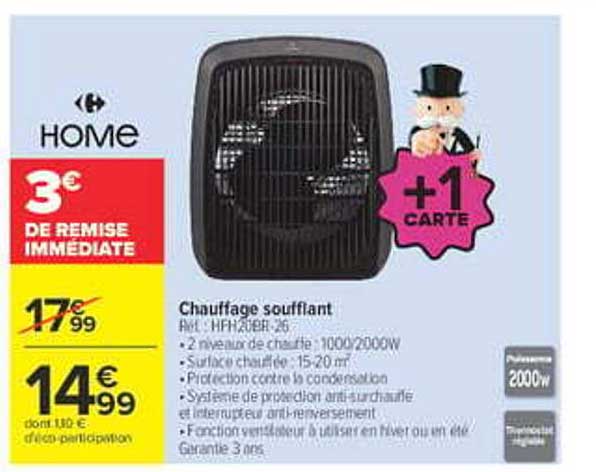 Chauffage soufflant