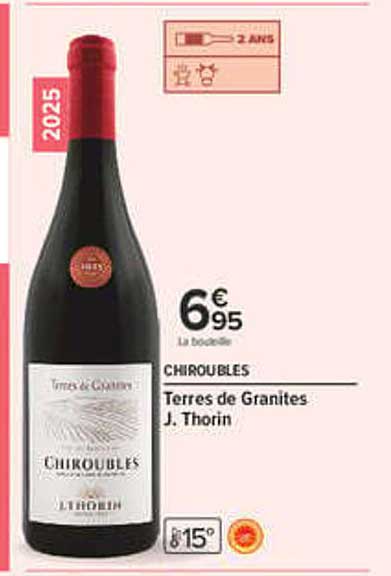 CHIROUBLES Terres de Granites J. Thorin