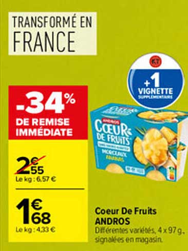 Coeur De Fruits ANDROS