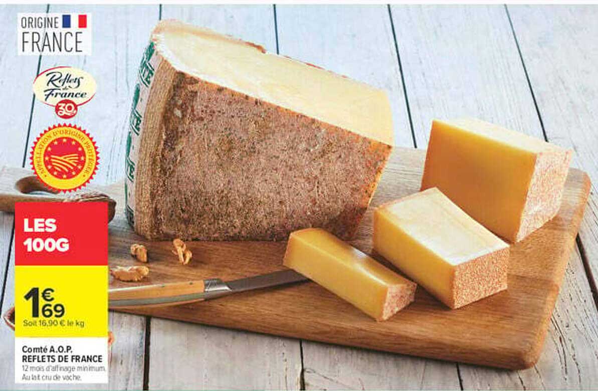 Comté A.O.P. REFLETS DE FRANCE