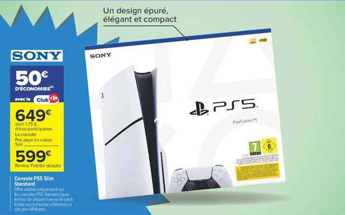 Console PS5 Slim Standard