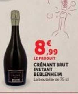 CRÉMANT BRUT INSTANT BEBLENHEIM