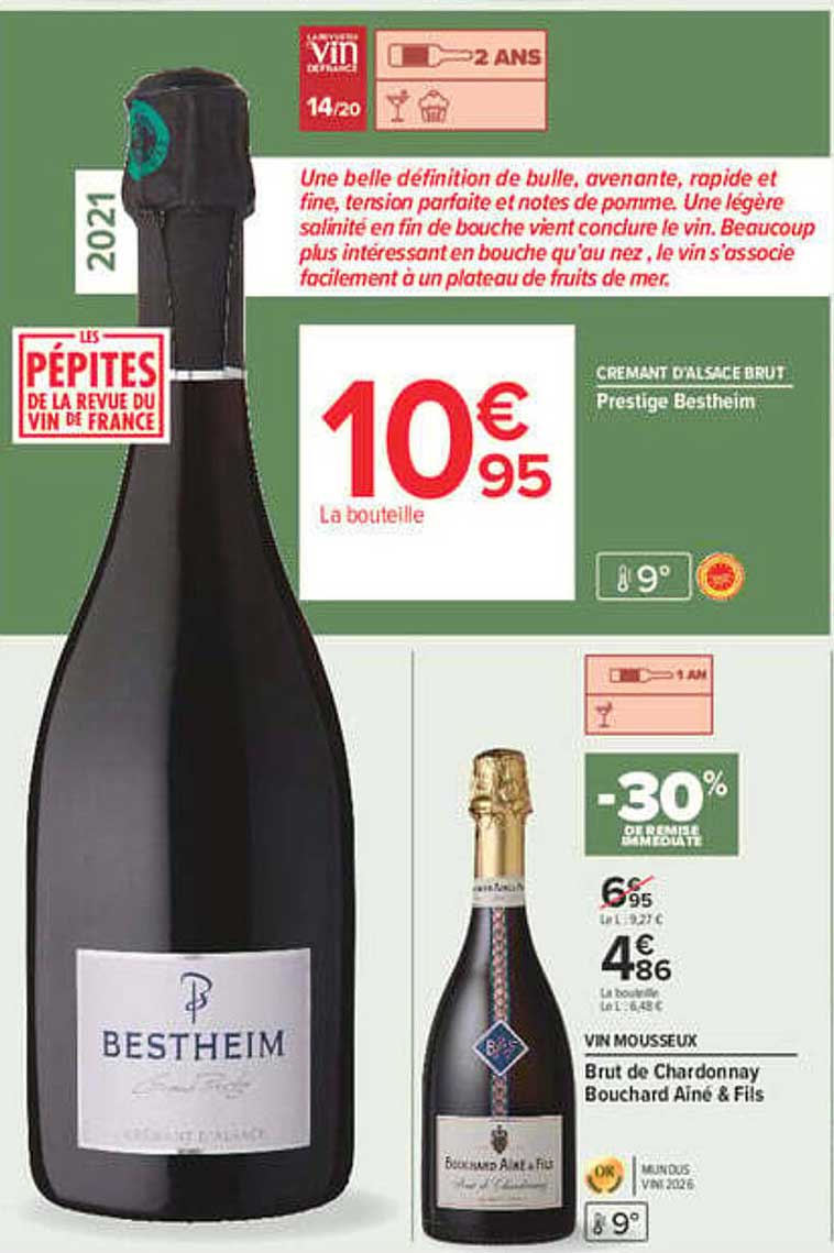 CREMANT D'ALSACE BRUT Prestige Bestheim