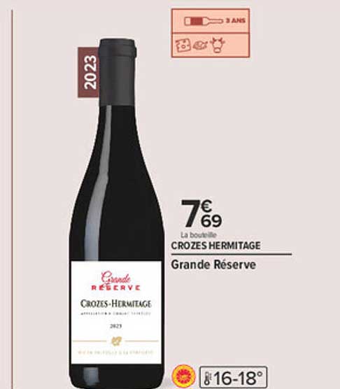 CROZES HERMITAGE Grande Réserve