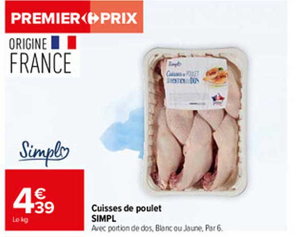 Cuisses de poulet SIMPL
