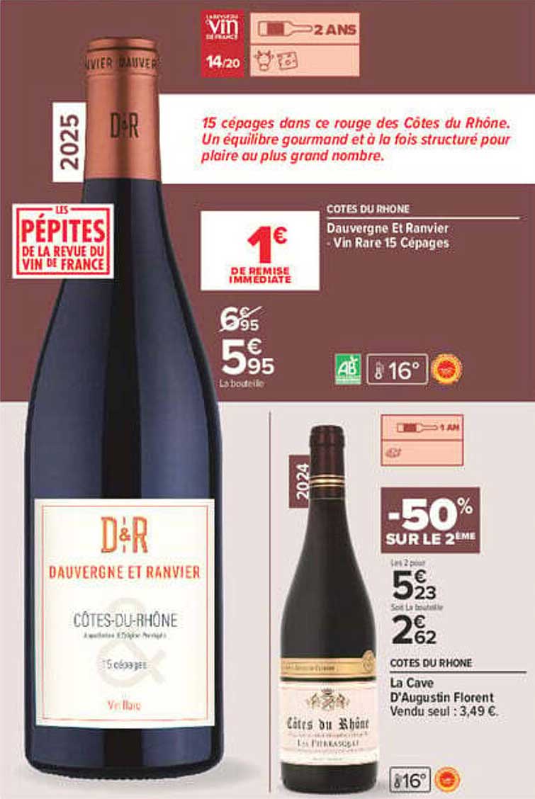 Dauvergne Et Ranvier - Vin Rare 15 Cépages