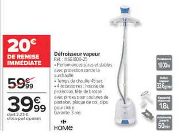 Défroisseur vapeur