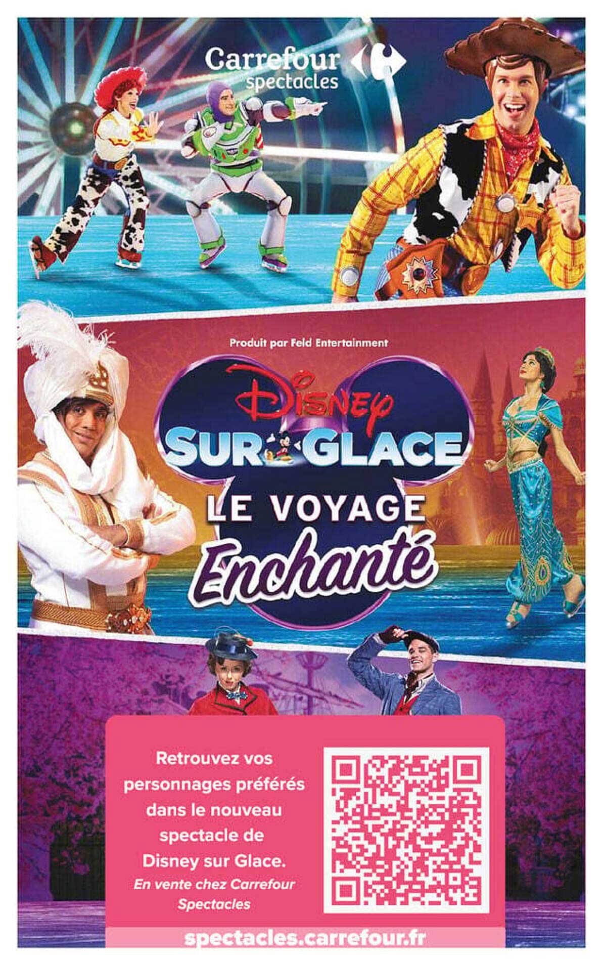 Disney sur glace LE VOYAGE ENCHANTÉ