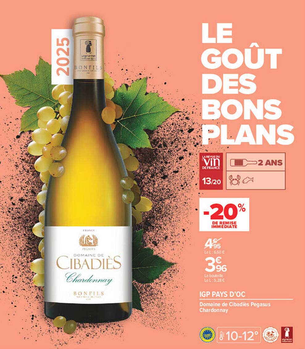 Domaine de Cibadiès Pegasus Chardonnay
