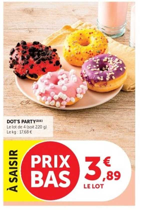 DOT'S PARTY (X4)