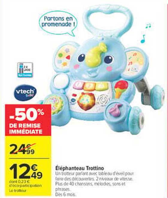 Éléphanteau Trottino