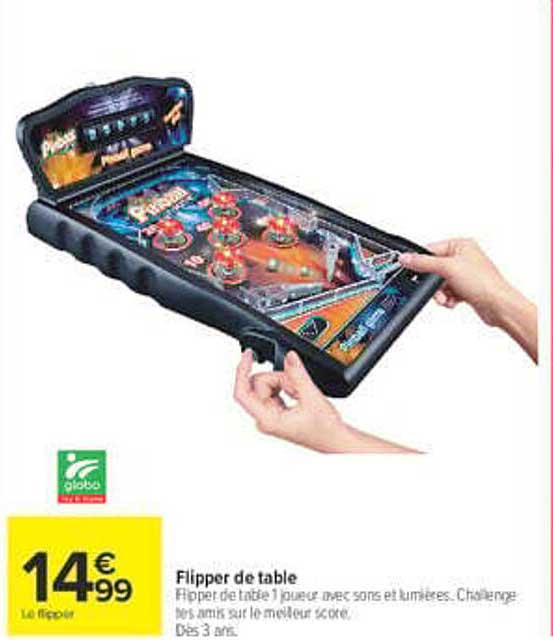 Flipper de table