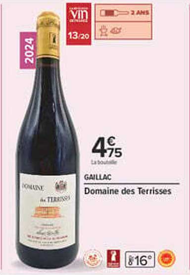 GAILLAC Domaine des Terrisses
