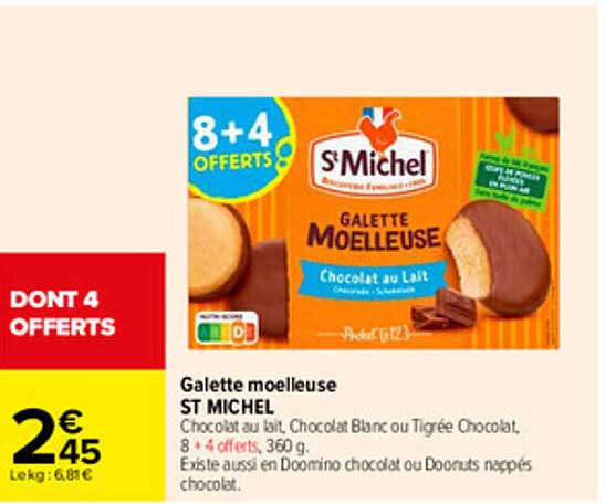 Galette moelleuse ST MICHEL