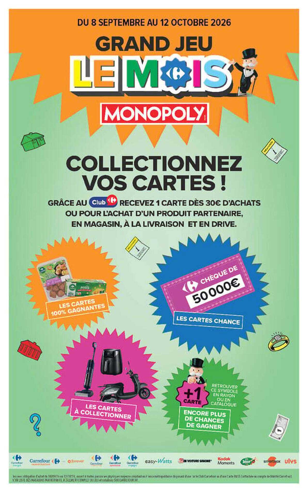 GRAND JEU LE MOIS MONOPOLY