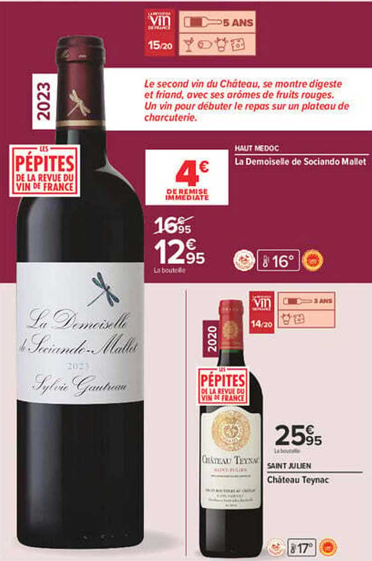 HAUT MEDOC La Demoiselle de Sociando Mallet