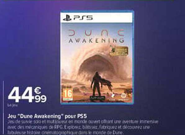 Jeu "Dune Awakening" pour PS5
