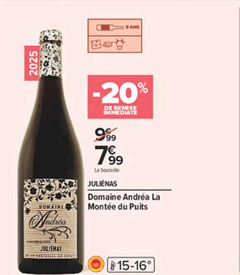 JULIÉNAS Domaine Andrée La Montée du Puits