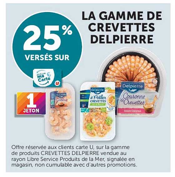 LA GAMME DE CREVETTES DELPIERRE