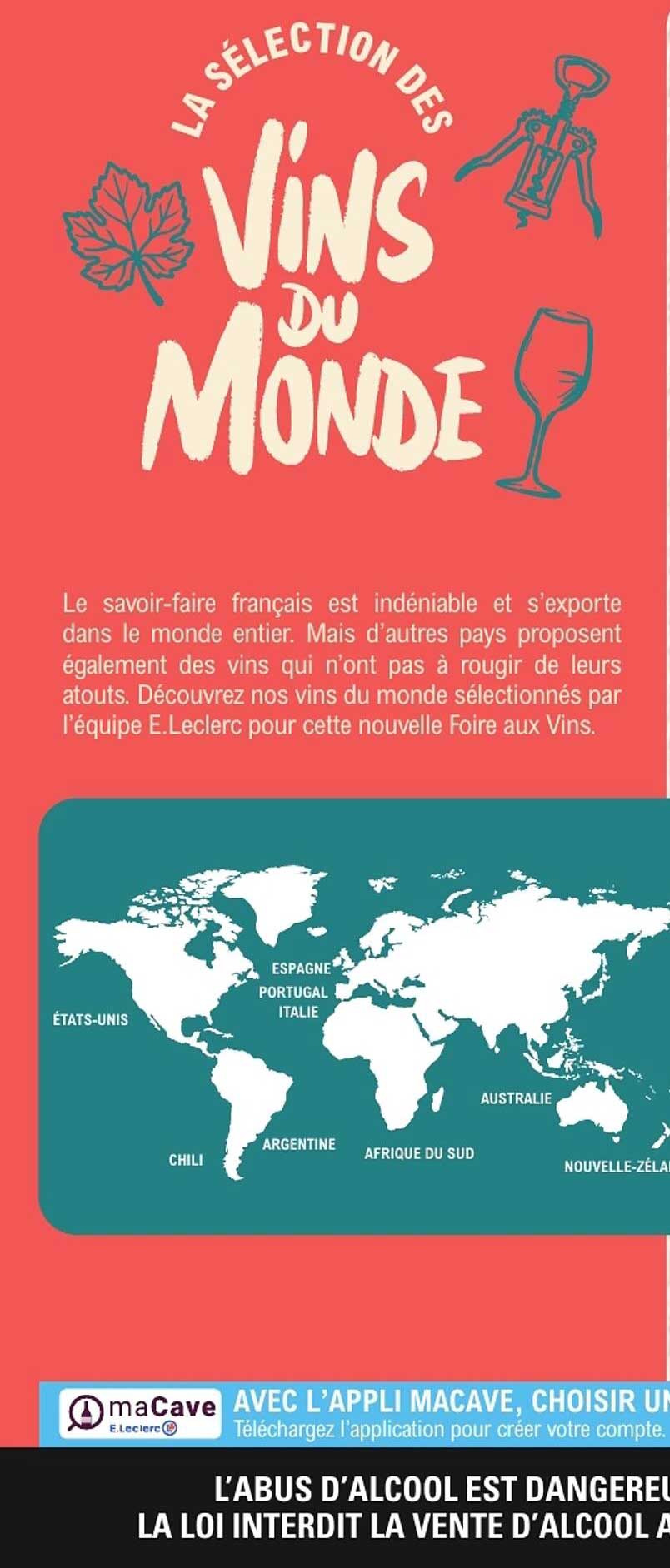 LA SÉLECTION DES VINS DU MONDE
