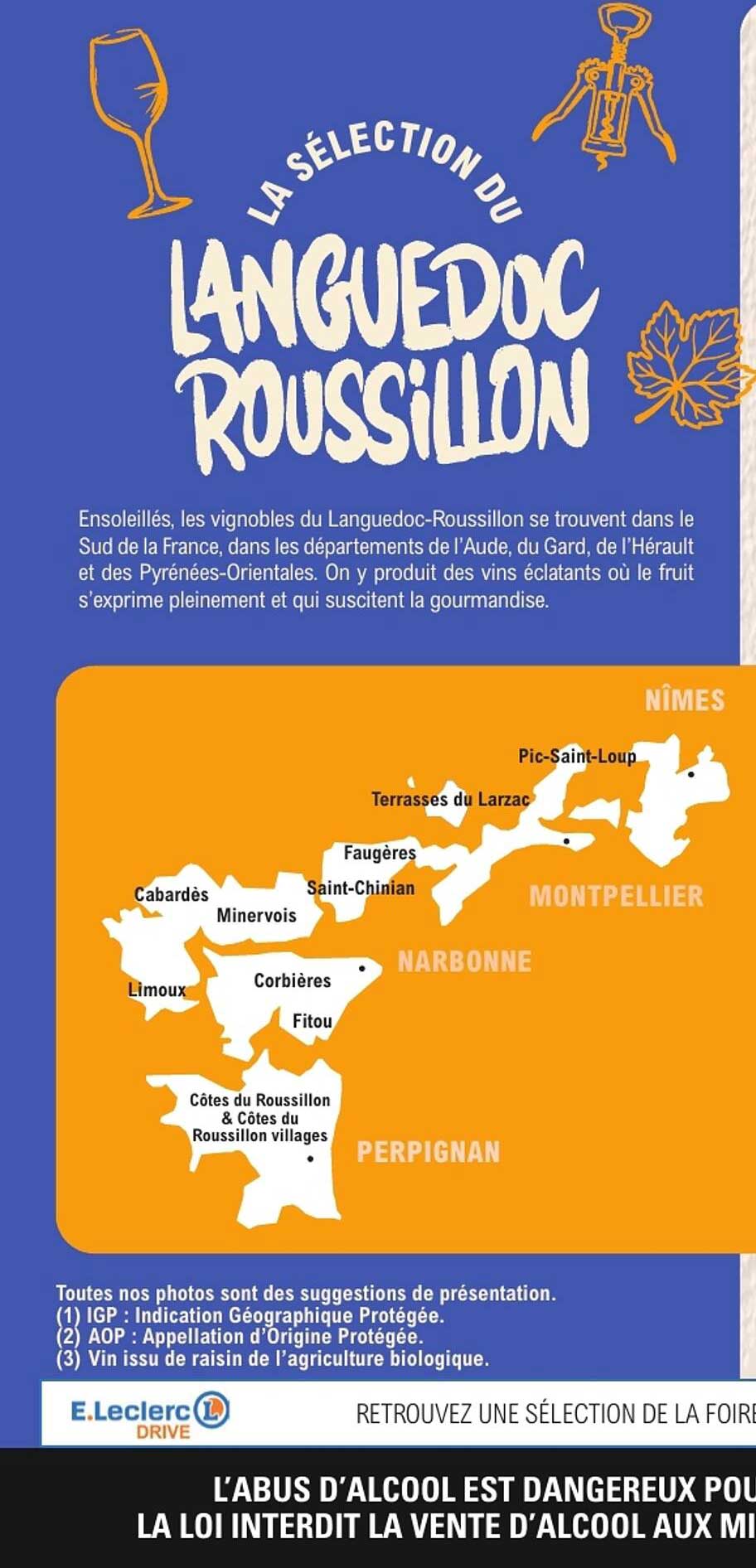 LA SÉLECTION DU LANGUEDOC ROUSSILLON