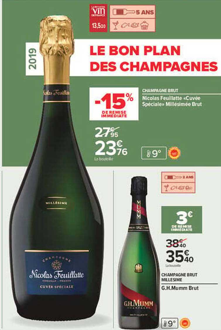 LE BON PLAN DES CHAMPAGNES