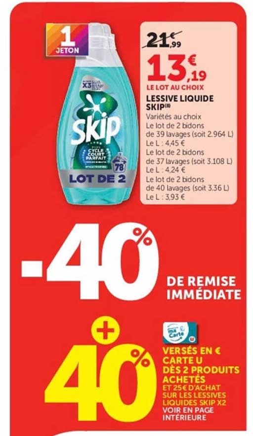 LESSIVE LIQUIDE SKIP