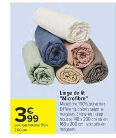Linge de lit "Microfibre"