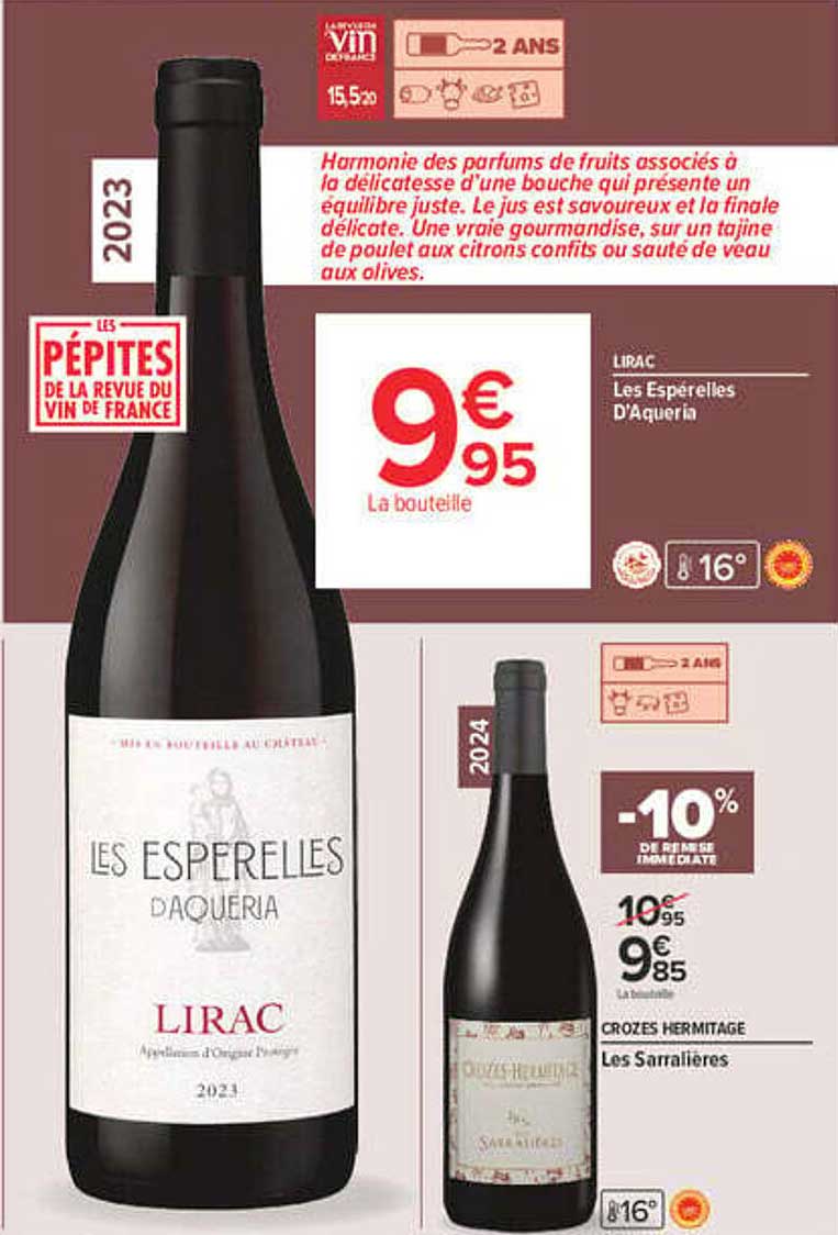 LIRAC Les Esperelles D'Aquéria