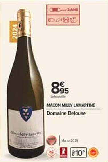 MACON MILLY LAMARTINE Domaine Belouse
