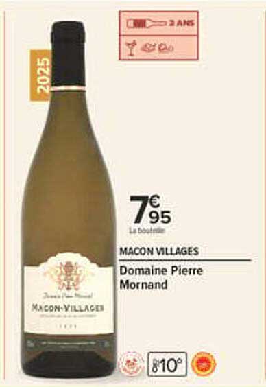 MACON VILLAGES Domaine Pierre Mornand