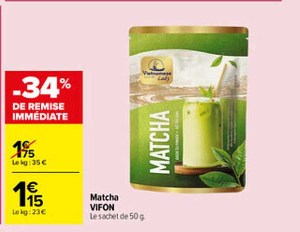 Matcha VIFON Le sachet de 50 g