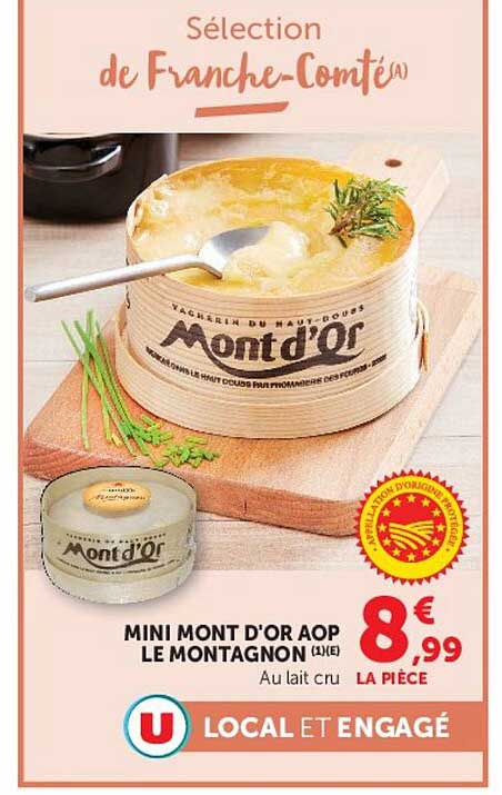 MINI MONT D'OR AOP LE MONTAGNON (1x1E)