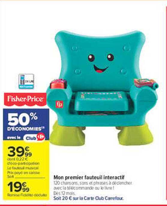 Mon premier fauteuil interactif