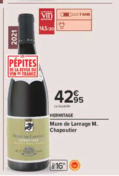 Mure de Larnage M. Chapoutier