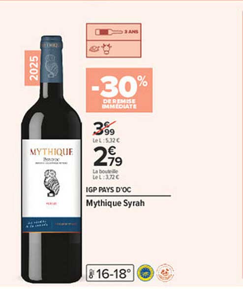 Mythique Syrah