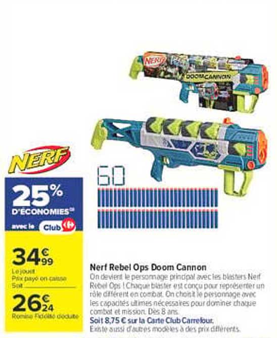 Nerf Rebel Ops Doom Cannon
