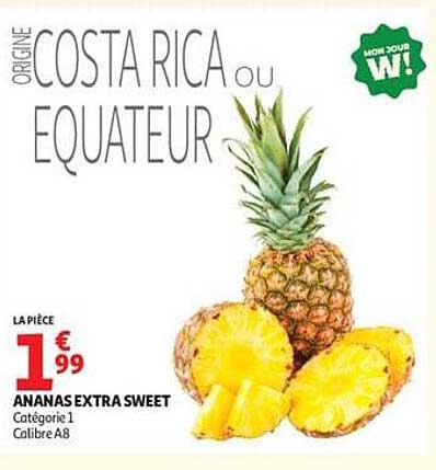 ORIGINE COSTARICA OU EQUATEUR