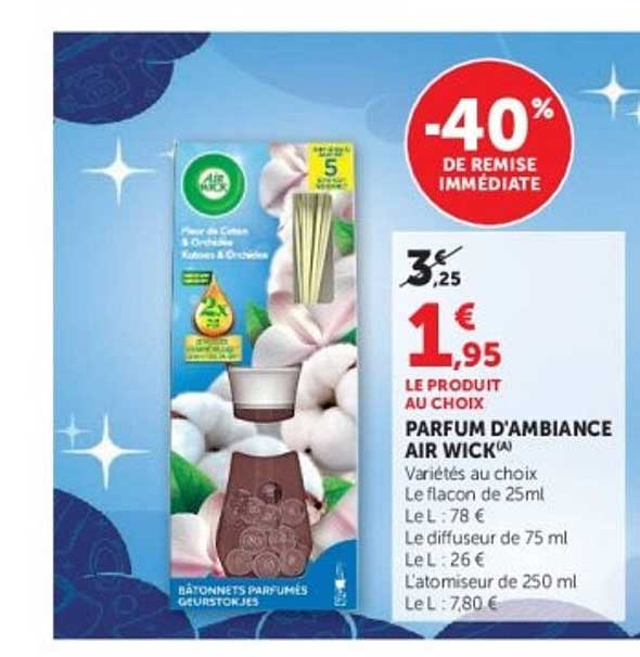 PARFUM D'AMBIANCE AIR WICK*