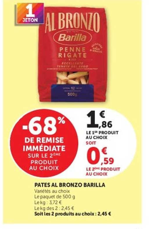 PÂTES AL BRONZO BARILLA