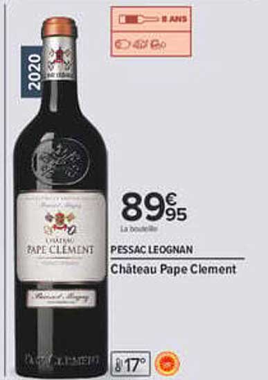 PESSAC LEOGNAN Château Pape Clément
