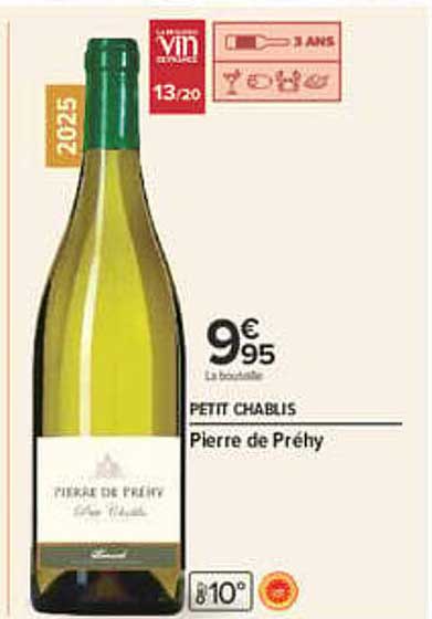 PETIT CHABLIS Pierre de Préhy