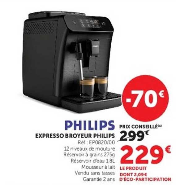 PHILIPS EXPRESSO BROYEUR PHILIPS