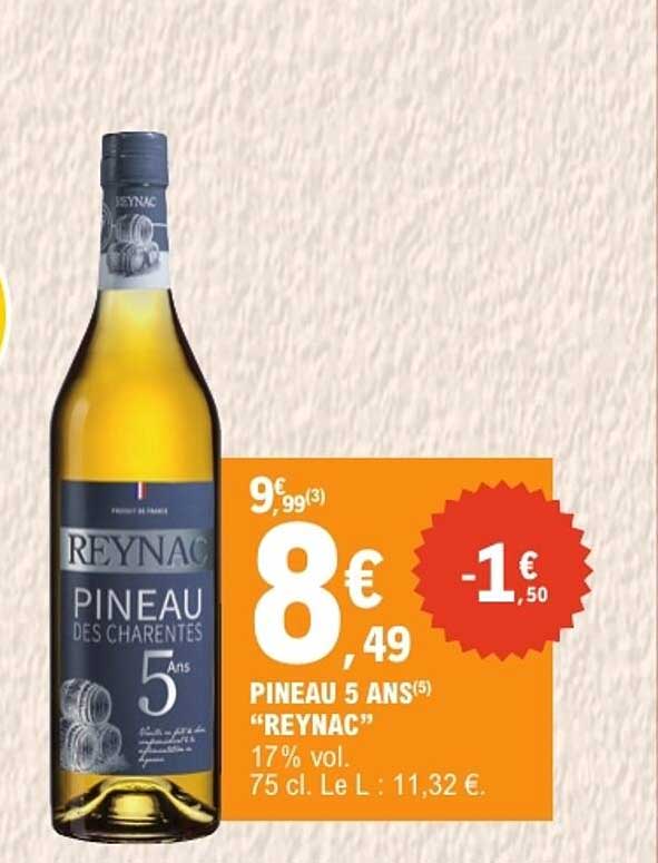 PINEAU 5 ANS "REYNAC"