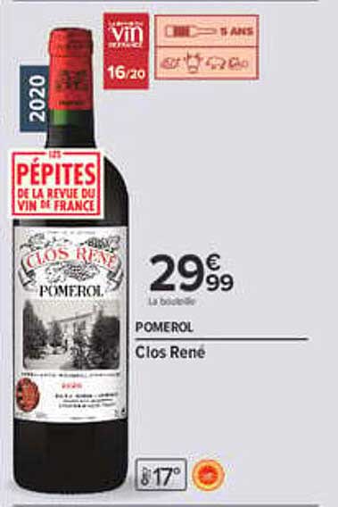 POMEROL Clos René