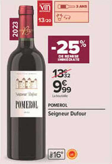 Pomerol Seigneur Dufour