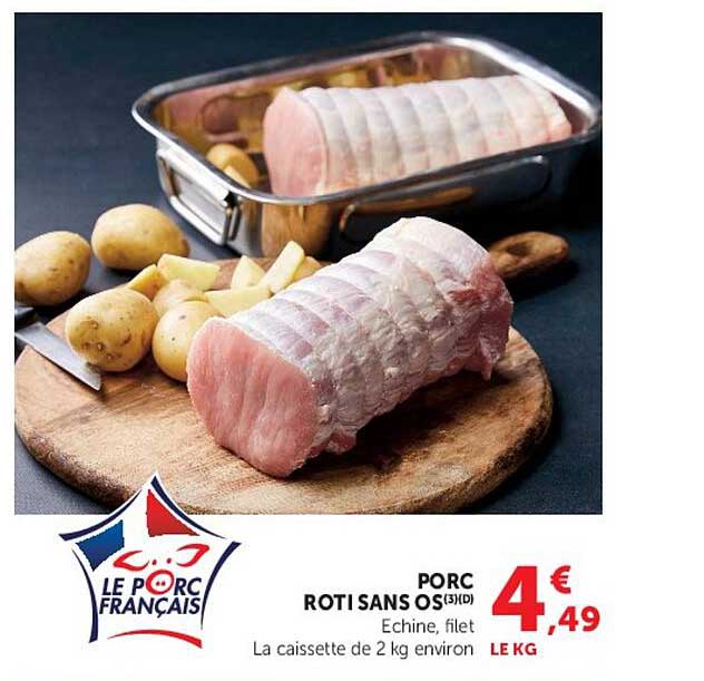 PORC ROTISANSOS(3)(d) Echine, filet