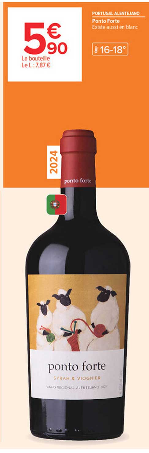 PORTUGAL ALENTEJANO Ponto Forte Existe aussi en blanc