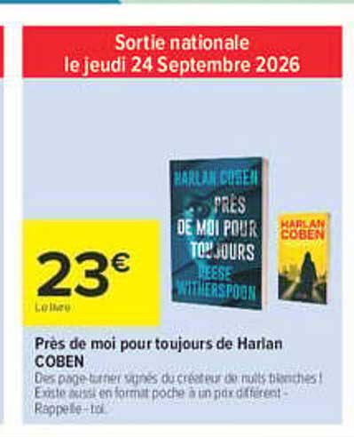 Près de moi pour toujours de Harlan COBEN